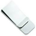 Shiny Silver Polished Money Clip